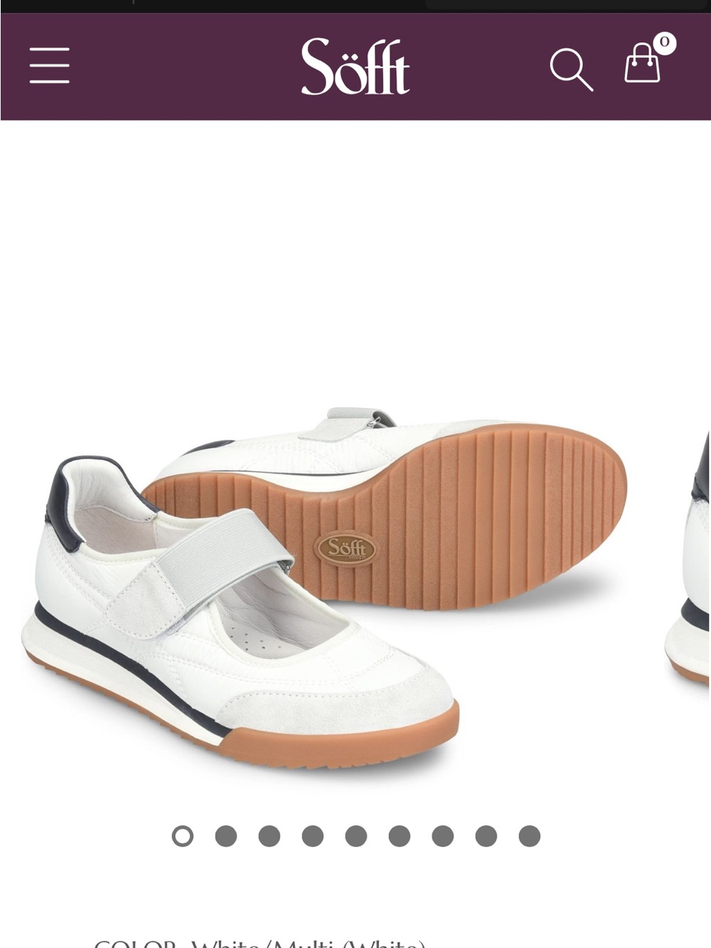 Sofft Kelly Slip On Strap Sneaker